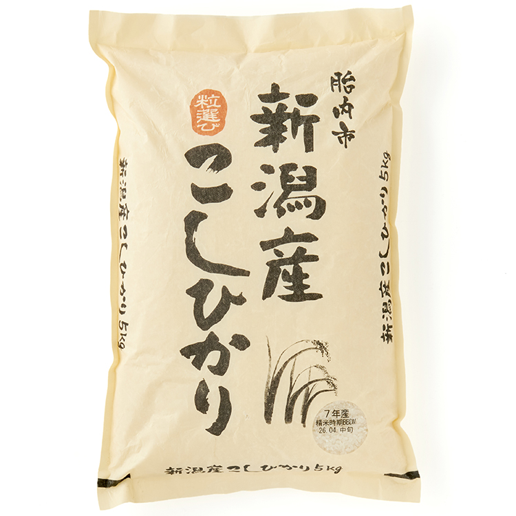 ［明治屋］【月末限定２０】東京山手食糧　新潟胎内こしひかり５ｋｇ