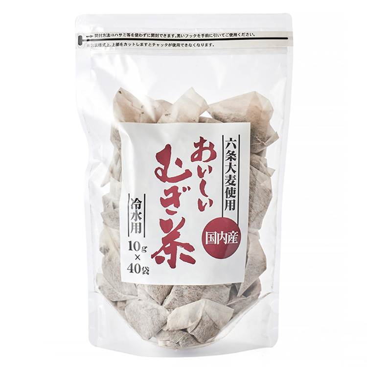 ［明治屋］六条麦茶使用　国内産おいしい麦茶　５個セット