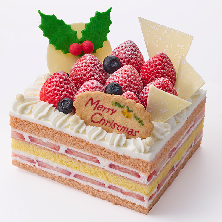 ０６　しっとりスポンジのクリスマスショートケーキ＜２４～２５日　新宿店７階　特設会場受け取り＞